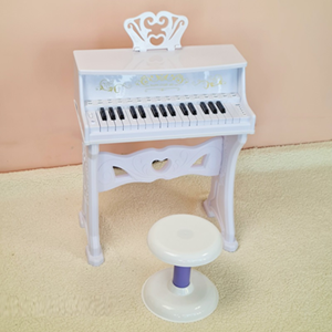 اسباب بازی پیانو طرح دار کودک با صندلی و میکروفون JOURNEY OF MUSIC_اسباب بازی موسیقی